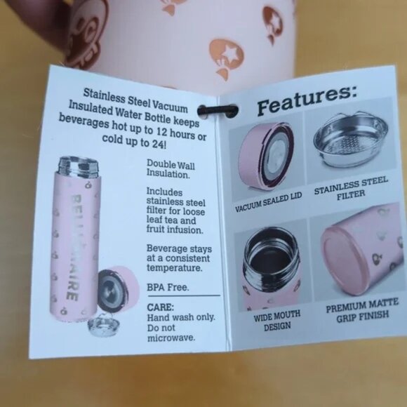 Animal Crossing 17oz, Insulated, Stainless Steel, Leak Proof, Water Bottle NEW - Picture 7 of 15